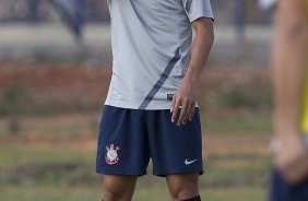 Apos o treino realizado esta tarde no CT Joaquim Grava, localizado no Parque Ecolgico do Tiete. O prximo jogo da equipe ser amanh, sbado, 08/09, contra o Grmio, no estdio do Pacaembu, jogo vlido pela 23 rodada do Campeonato Brasileiro de 2012