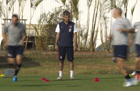 Apos o treino realizado esta tarde no CT Joaquim Grava, localizado no Parque Ecolgico do Tiete. O prximo jogo da equipe ser amanh, sbado, 08/09, contra o Grmio, no estdio do Pacaembu, jogo vlido pela 23 rodada do Campeonato Brasileiro de 2012