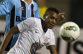 Durante a partida entre Corinthians x Grmio, realizada esta noite no estdio do Pacaembu, jogo vlido pela 23 rodada do Campeonato Brasileiro de 2012