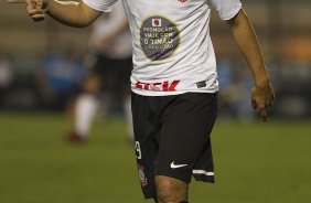 Durante a partida entre Corinthians x Grmio, realizada esta noite no estdio do Pacaembu, jogo vlido pela 23 rodada do Campeonato Brasileiro de 2012