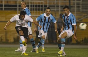 Durante a partida entre Corinthians x Grmio, realizada esta noite no estdio do Pacaembu, jogo vlido pela 23 rodada do Campeonato Brasileiro de 2012