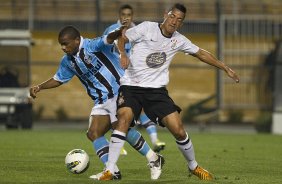 Durante a partida entre Corinthians x Grmio, realizada esta noite no estdio do Pacaembu, jogo vlido pela 23 rodada do Campeonato Brasileiro de 2012