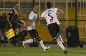 Durante a partida entre Corinthians x Grmio, realizada esta noite no estdio do Pacaembu, jogo vlido pela 23 rodada do Campeonato Brasileiro de 2012