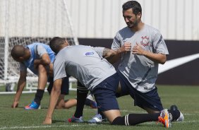 Apos o treino realizado esta manhã no CT Joaquim Grava, localizado no Parque Ecológico do Tiete. O próximo jogo da equipe será quarta-feira, dia 12/09, contra a Ponte Preta/Campinas, no Pacaembu, jogo válido pela 24ª rodada do Campeonato Brasileiro de 2012