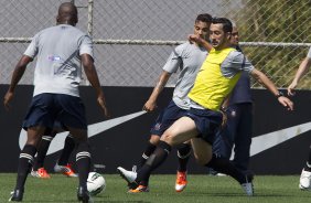 Apos o treino realizado esta manhã no CT Joaquim Grava, localizado no Parque Ecológico do Tiete. O próximo jogo da equipe será quarta-feira, dia 12/09, contra a Ponte Preta/Campinas, no Pacaembu, jogo válido pela 24ª rodada do Campeonato Brasileiro de 2012