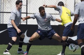 Apos o treino realizado esta manhã no CT Joaquim Grava, localizado no Parque Ecológico do Tiete. O próximo jogo da equipe será quarta-feira, dia 12/09, contra a Ponte Preta/Campinas, no Pacaembu, jogo válido pela 24ª rodada do Campeonato Brasileiro de 2012