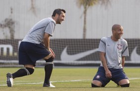 Apos o treino realizado esta tarde no CT Joaquim Grava, localizado no Parque Ecológico do Tiete. O próximo jogo da equipe será amanhã, quarta-feira, dia 12/09, contra a Ponte Preta/Campinas, no Pacaembu, jogo válido pela 24ª rodada do Campeonato Brasileiro de 2012
