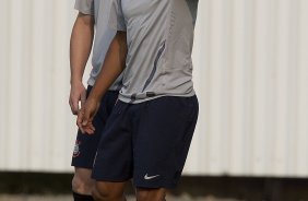 Apos o treino realizado esta tarde no CT Joaquim Grava, localizado no Parque Ecológico do Tiete. O próximo jogo da equipe será amanhã, quarta-feira, dia 12/09, contra a Ponte Preta/Campinas, no Pacaembu, jogo válido pela 24ª rodada do Campeonato Brasileiro de 2012