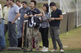 Apos o treino realizado esta tarde no CT Joaquim Grava, localizado no Parque Ecológico do Tiete. O próximo jogo da equipe será amanhã, quarta-feira, dia 12/09, contra a Ponte Preta/Campinas, no Pacaembu, jogo válido pela 24ª rodada do Campeonato Brasileiro de 2012