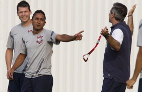 Apos o treino realizado esta tarde no CT Joaquim Grava, localizado no Parque Ecológico do Tiete. O próximo jogo da equipe será amanhã, quarta-feira, dia 12/09, contra a Ponte Preta/Campinas, no Pacaembu, jogo válido pela 24ª rodada do Campeonato Brasileiro de 2012