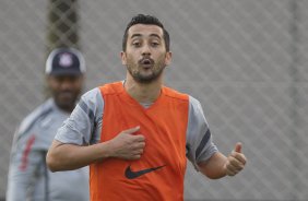 Apos o treino realizado esta tarde no CT Joaquim Grava, localizado no Parque Ecológico do Tiete. O próximo jogo da equipe será amanhã, quarta-feira, dia 12/09, contra a Ponte Preta/Campinas, no Pacaembu, jogo válido pela 24ª rodada do Campeonato Brasileiro de 2012