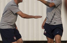 Apos o treino realizado esta tarde no CT Joaquim Grava, localizado no Parque Ecológico do Tiete. O próximo jogo da equipe será amanhã, quarta-feira, dia 12/09, contra a Ponte Preta/Campinas, no Pacaembu, jogo válido pela 24ª rodada do Campeonato Brasileiro de 2012