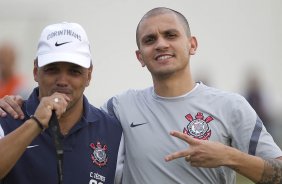 Apos o treino realizado esta tarde no CT Joaquim Grava, localizado no Parque Ecológico do Tiete. O próximo jogo da equipe será amanhã, quarta-feira, dia 12/09, contra a Ponte Preta/Campinas, no Pacaembu, jogo válido pela 24ª rodada do Campeonato Brasileiro de 2012