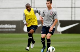 Anderson Polga durante Treino do Corinthians realizado no CT Joaquim Grava