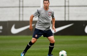 Anderson Polga durante Treino do Corinthians realizado no CT Joaquim Grava