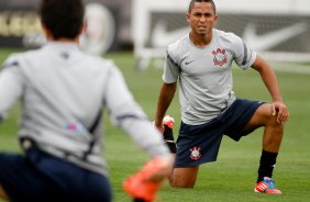 Jorge Henrique durante Treino do Corinthians realizado no CT Joaquim Grava