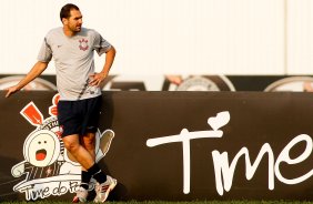 Danilo durante Treino do Corinthians realizado no CT Joaquim Grava