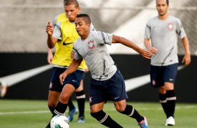 Jorge Henrique durante Treino do Corinthians realizado no CT Joaquim Grava