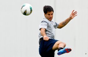 Martinez durante Treino do Corinthians realizado no CT Joaquim Grava