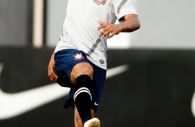 Romarinho durante Treino do Corinthians realizado no CT Joaquim Grava