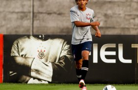 Romarinho durante Treino do Corinthians realizado no CT Joaquim Grava