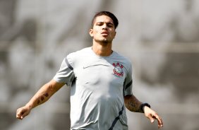 Guerrero durante Treino do Corinthians realizado no CT Joaquim Grava