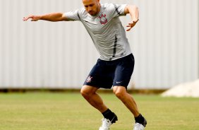 Alessandro durante Treino do Corinthians realizado no CT Joaquim Grava