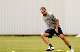 Danilo durante Treino do Corinthians realizado no CT Joaquim Grava