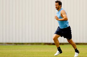 Douglas durante Treino do Corinthians realizado no CT Joaquim Grava