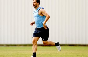 Douglas durante Treino do Corinthians realizado no CT Joaquim Grava