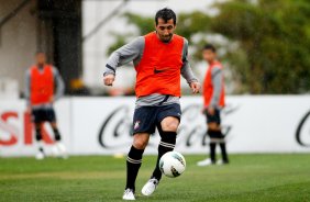 Douglas durante Treino do Corinthians realizado no CT Joaquim Grava