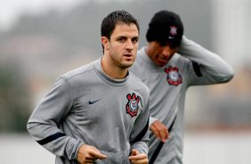 Martinez durante Treino do Corinthians realizado no CT Joaquim Grava