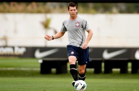 Anderson Polga durante Treino do Corinthians realizado no CT Joaquim Grava