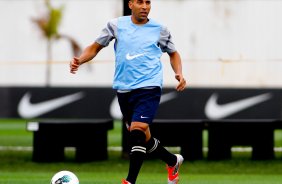 Emerson durante Treino do Corinthians realizado no CT Joaquim Grava