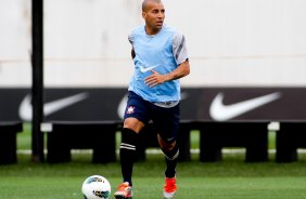 Emerson durante Treino do Corinthians realizado no CT Joaquim Grava