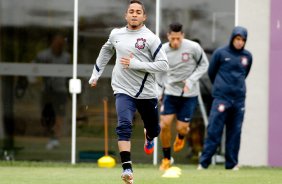 Jorge Henrique durante Treino do Corinthians realizado no CT Joaquim Grava