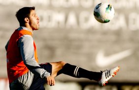 Martinez durante treino do Corinthians realizado no CT Joaquim Grava