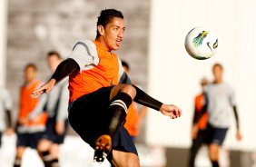 Ralf durante treino do Corinthians realizado no CT Joaquim Grava