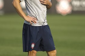 Durante o treino realizado esta tarde no CT Joaquim Grava, localizado no Parque Ecolgico do Tiete. O prximo jogo da equipe ser sbado, dia 06/10 contra o Nautico, nos Aflitos, vlido pela 28 rodada do Campeonato Brasileiro de 2012