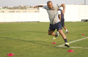 Durante o treino realizado esta tarde no CT Joaquim Grava, localizado no Parque Ecolgico do Tiete. O prximo jogo da equipe ser sbado, dia 06/10 contra o Nautico, nos Aflitos, vlido pela 28 rodada do Campeonato Brasileiro de 2012