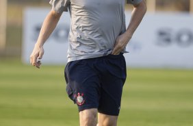 Durante o treino realizado esta tarde no CT Joaquim Grava, localizado no Parque Ecolgico do Tiete. O prximo jogo da equipe ser sbado, dia 06/10 contra o Nautico, nos Aflitos, vlido pela 28 rodada do Campeonato Brasileiro de 2012