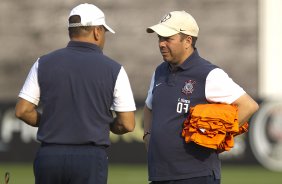 Durante o treino realizado esta tarde no CT Joaquim Grava, localizado no Parque Ecolgico do Tiete. O prximo jogo da equipe ser sbado, dia 06/10 contra o Nautico, nos Aflitos, vlido pela 28 rodada do Campeonato Brasileiro de 2012