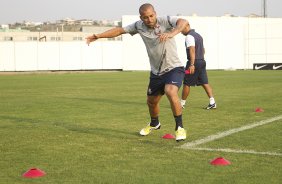 Durante o treino realizado esta tarde no CT Joaquim Grava, localizado no Parque Ecolgico do Tiete. O prximo jogo da equipe ser sbado, dia 06/10 contra o Nautico, nos Aflitos, vlido pela 28 rodada do Campeonato Brasileiro de 2012