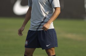 Durante o treino realizado esta tarde no CT Joaquim Grava, localizado no Parque Ecolgico do Tiete. O prximo jogo da equipe ser sbado, dia 06/10 contra o Nautico, nos Aflitos, vlido pela 28 rodada do Campeonato Brasileiro de 2012