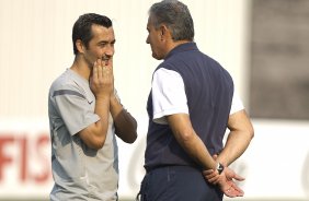 Durante o treino realizado esta tarde no CT Joaquim Grava, localizado no Parque Ecolgico do Tiete. O prximo jogo da equipe ser sbado, dia 06/10 contra o Nautico, nos Aflitos, vlido pela 28 rodada do Campeonato Brasileiro de 2012