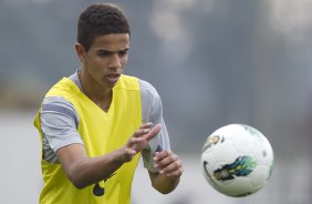 Durante o treino realizado esta tarde no CT Joaquim Grava, localizado no Parque Ecolgico do Tiete. O prximo jogo da equipe ser sbado, dia 06/10 contra o Nautico, nos Aflitos, vlido pela 28 rodada do Campeonato Brasileiro de 2012