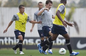 Durante o treino realizado esta tarde no CT Joaquim Grava, localizado no Parque Ecolgico do Tiete. O prximo jogo da equipe ser sbado, dia 06/10 contra o Nautico, nos Aflitos, vlido pela 28 rodada do Campeonato Brasileiro de 2012