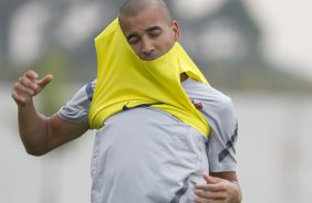 Durante o treino realizado esta tarde no CT Joaquim Grava, localizado no Parque Ecolgico do Tiete. O prximo jogo da equipe ser sbado, dia 06/10 contra o Nautico, nos Aflitos, vlido pela 28 rodada do Campeonato Brasileiro de 2012