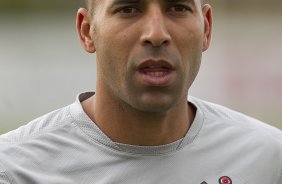 Durante o treino realizado esta tarde no CT Joaquim Grava, localizado no Parque Ecolgico do Tiete. O prximo jogo da equipe ser sbado, dia 06/10 contra o Nautico, nos Aflitos, vlido pela 28 rodada do Campeonato Brasileiro de 2012