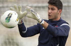 Durante o treino realizado esta tarde no CT Joaquim Grava, localizado no Parque Ecolgico do Tiete. O prximo jogo da equipe ser sbado, dia 06/10 contra o Nautico, nos Aflitos, vlido pela 28 rodada do Campeonato Brasileiro de 2012